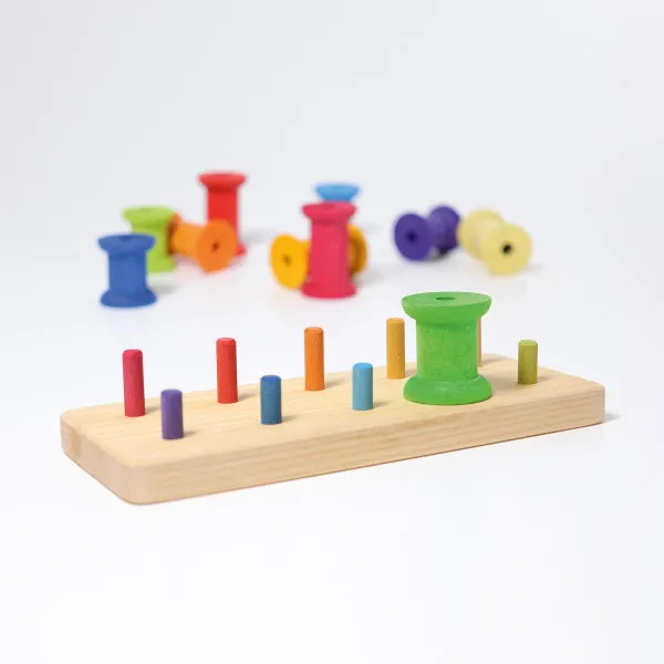 Grimm's | Large Bobbins Stacking Game