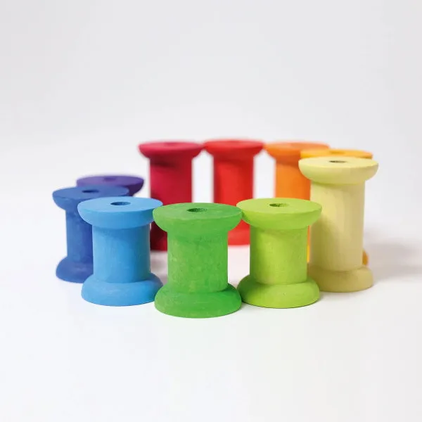 Grimm's | Large Bobbins Stacking Game