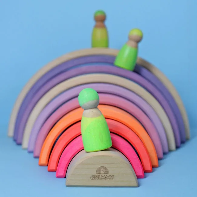 Grimm's | Rainbow Neon Pink