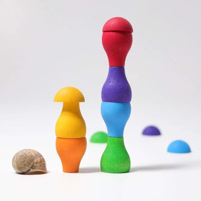 Grimm's | Rainbow Sorting Mushrooms