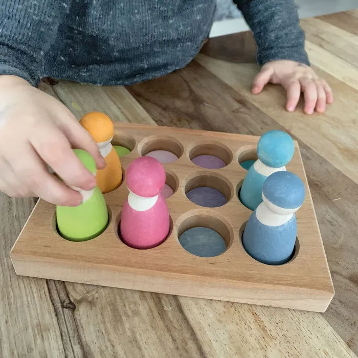 Grimm's | Sorting Board Pastel
