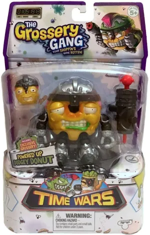 Grossery Gang The Time Wars Action Figure - Dodgey Donut