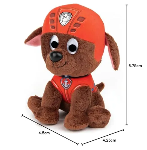 GUND Paw Patrol Zuma Plush Toy - 6" Cuddly Water Dog for Ages 12M  (6058443)