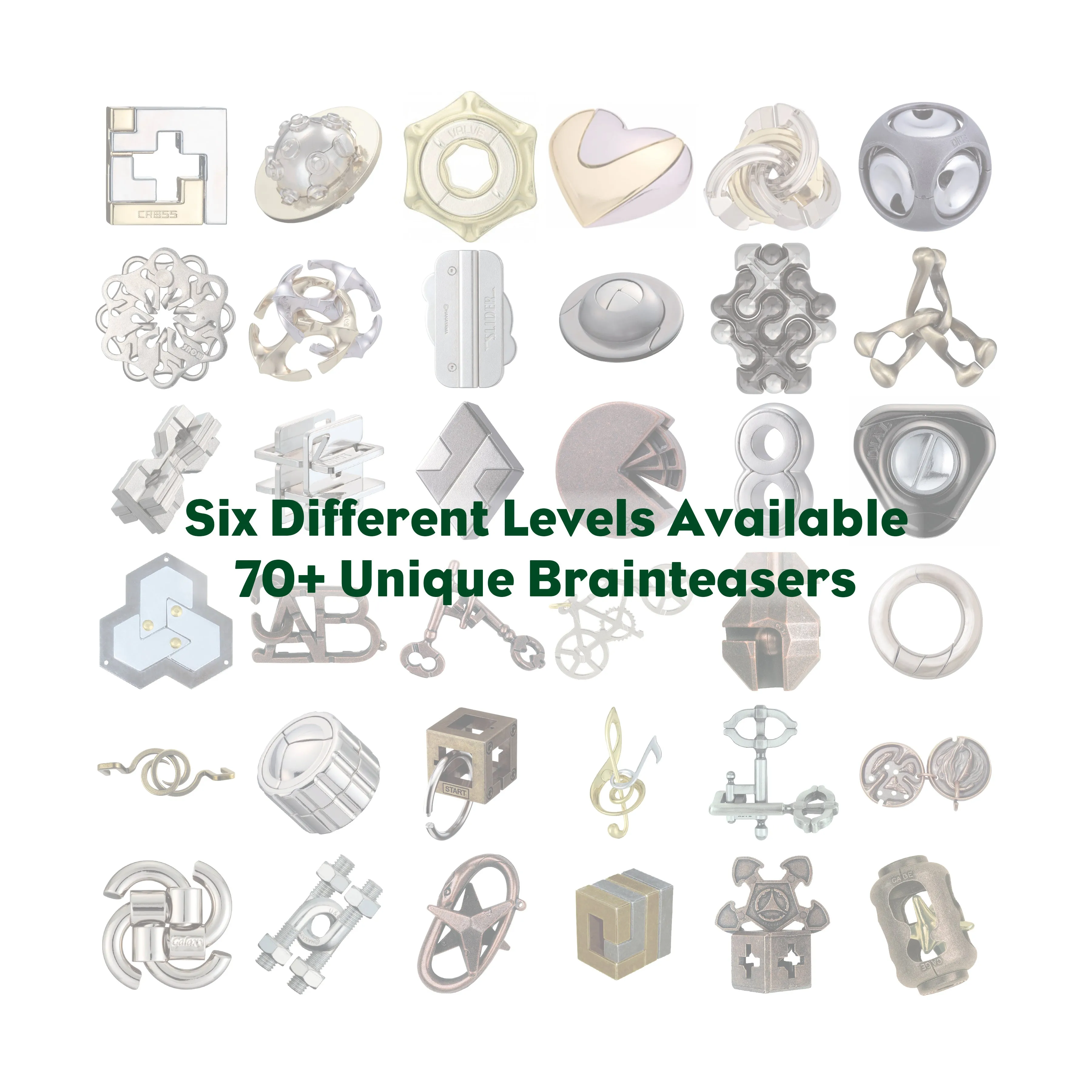Hanayama Level 3 Cast Puzzle - Tantalizing Dice Challenge