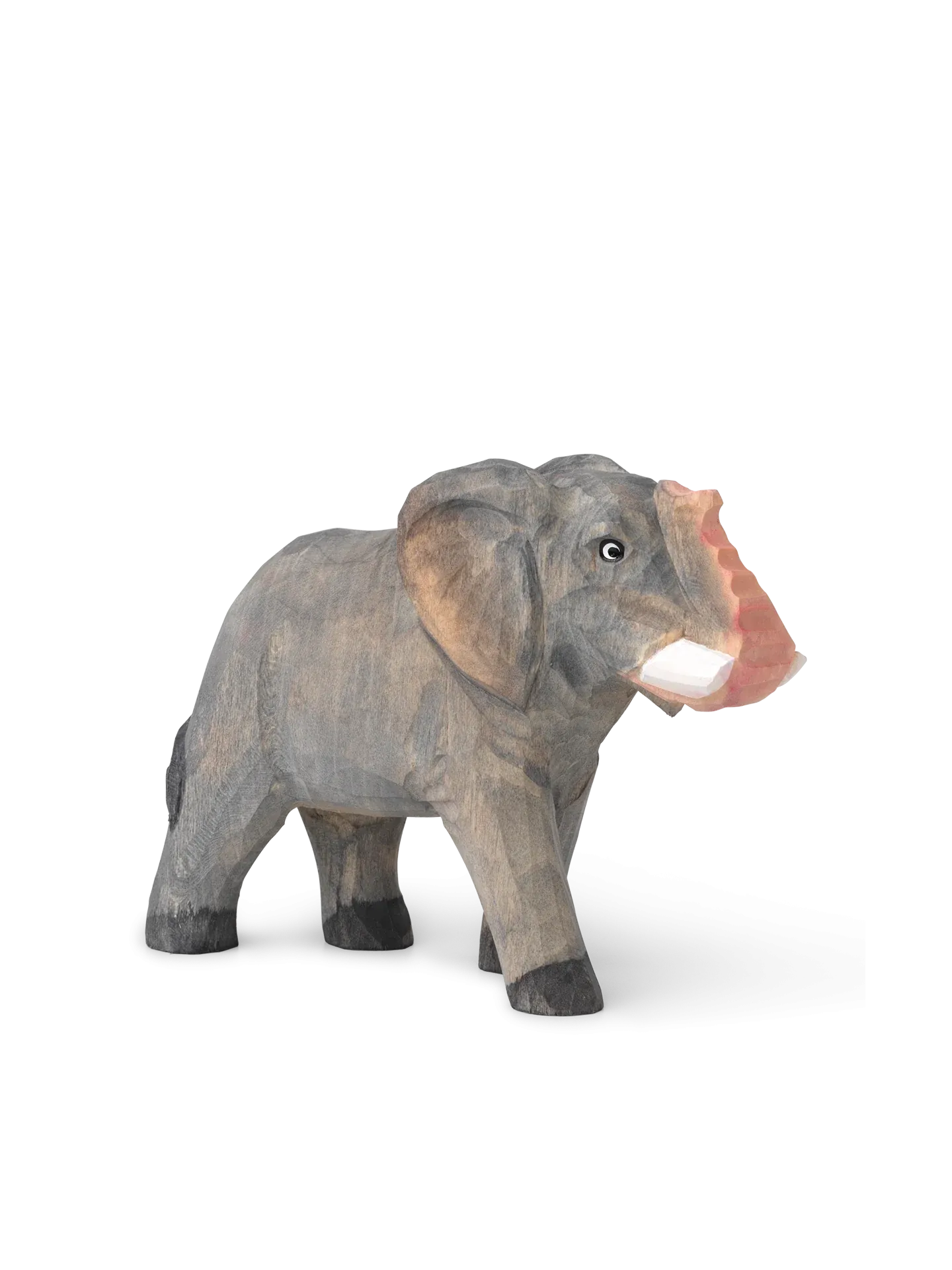 Hand Carved Wooden Elephant Odin Parker