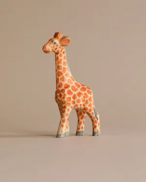 Hand Carved Wooden Giraffe Odin Parker