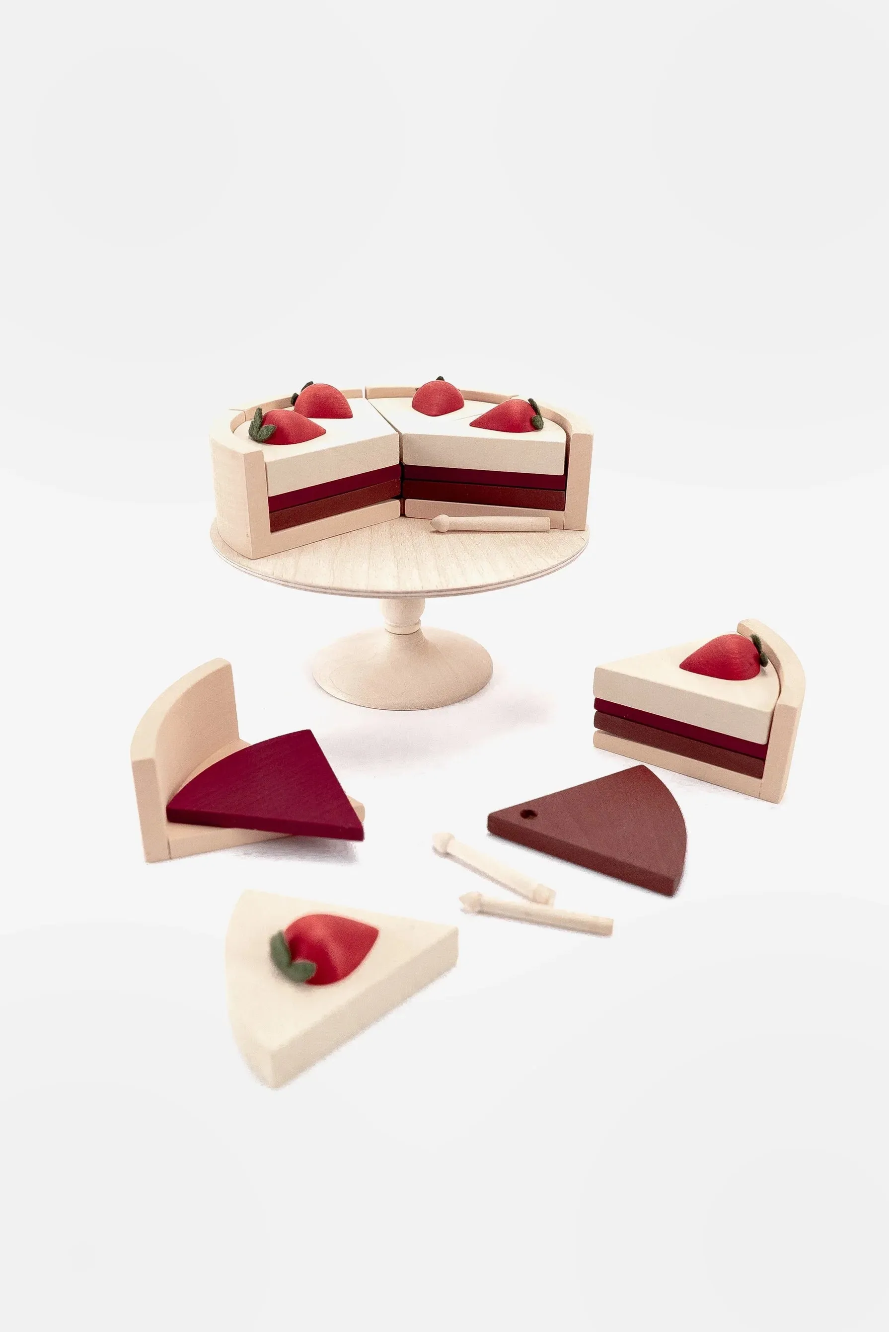 Handmade Chocolate Layer Cake On A Stand Odin Parker