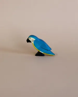Handmade Holzwald Blue Parrot Odin Parker