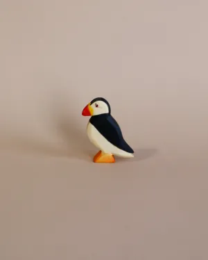 Handmade Holzwald Puffin Bird Odin Parker