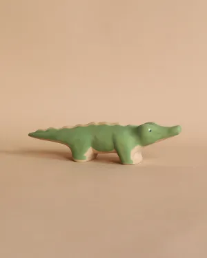 Handmade Wooden Crocodile Odin Parker