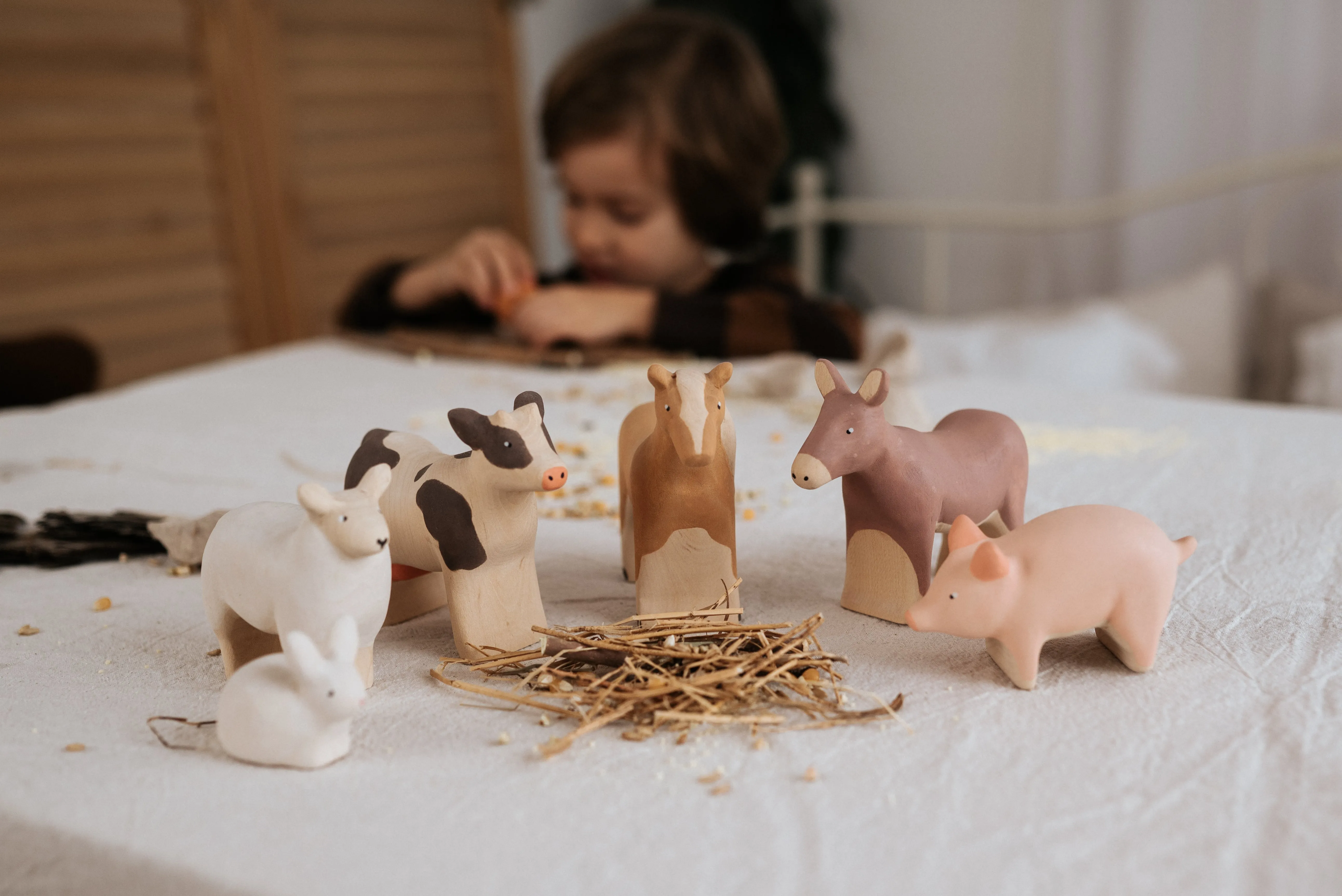 Handmade Wooden Donkey Odin Parker