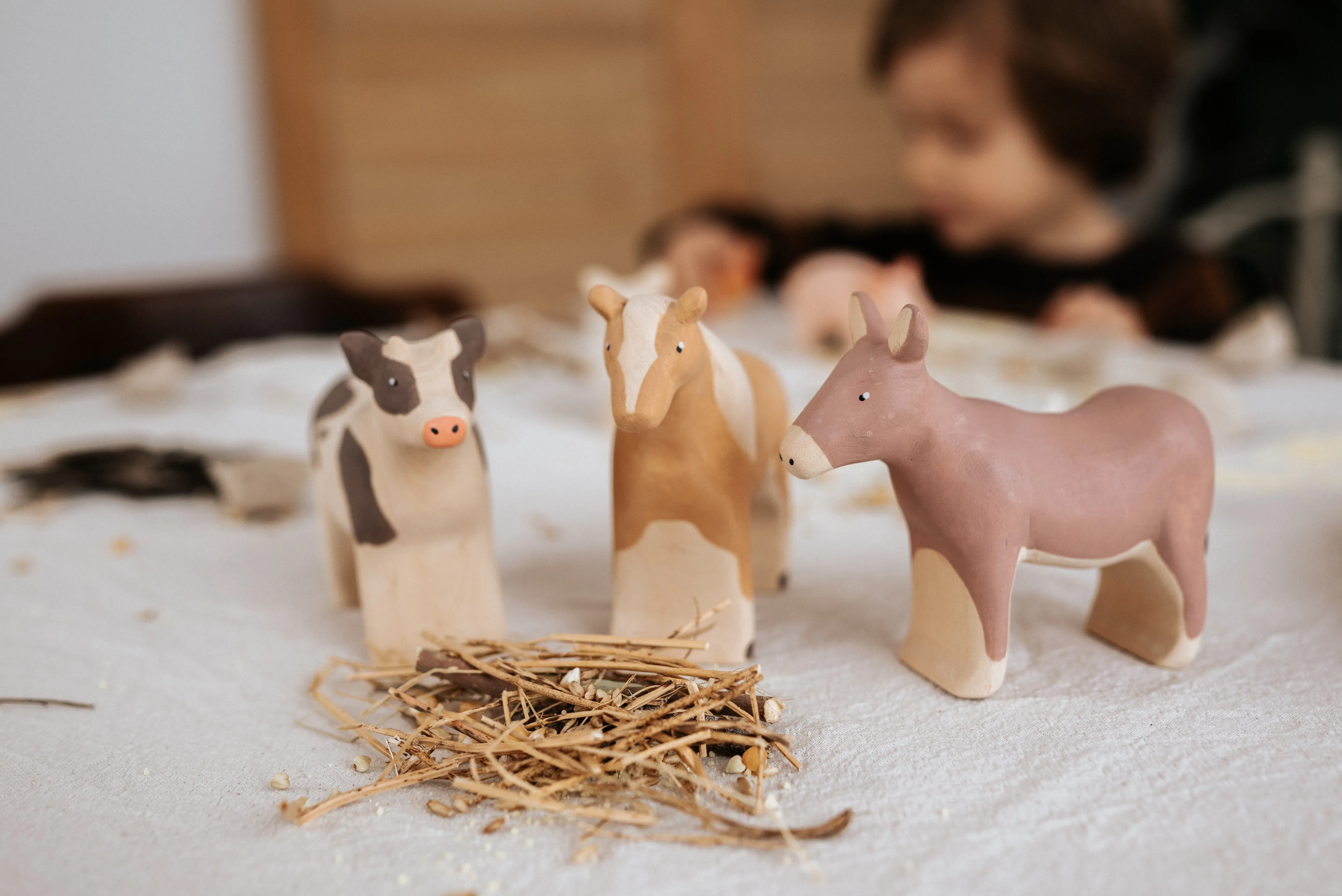 Handmade Wooden Donkey Odin Parker