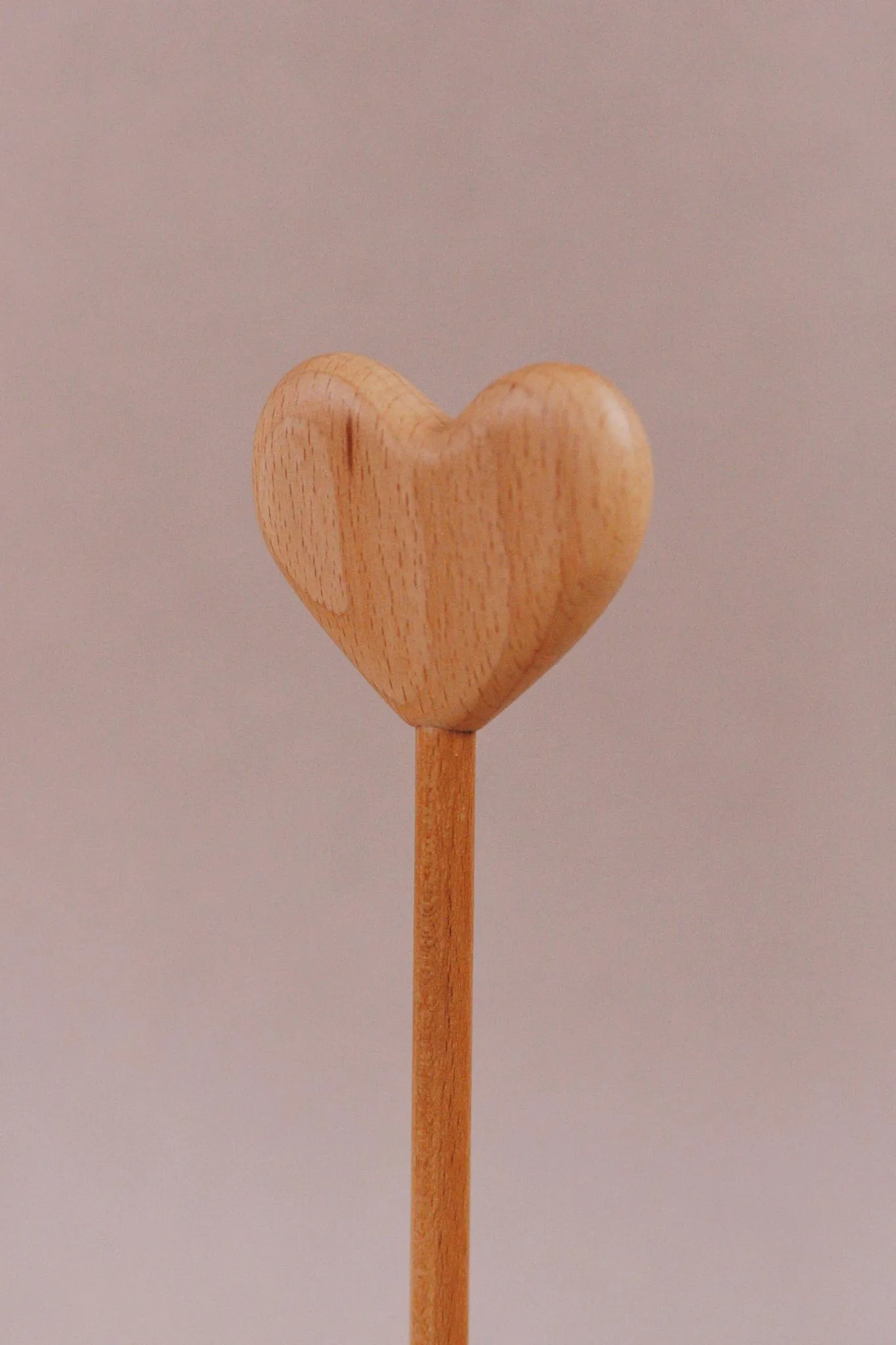 Handmade Wooden Heart Magic Wand Odin Parker