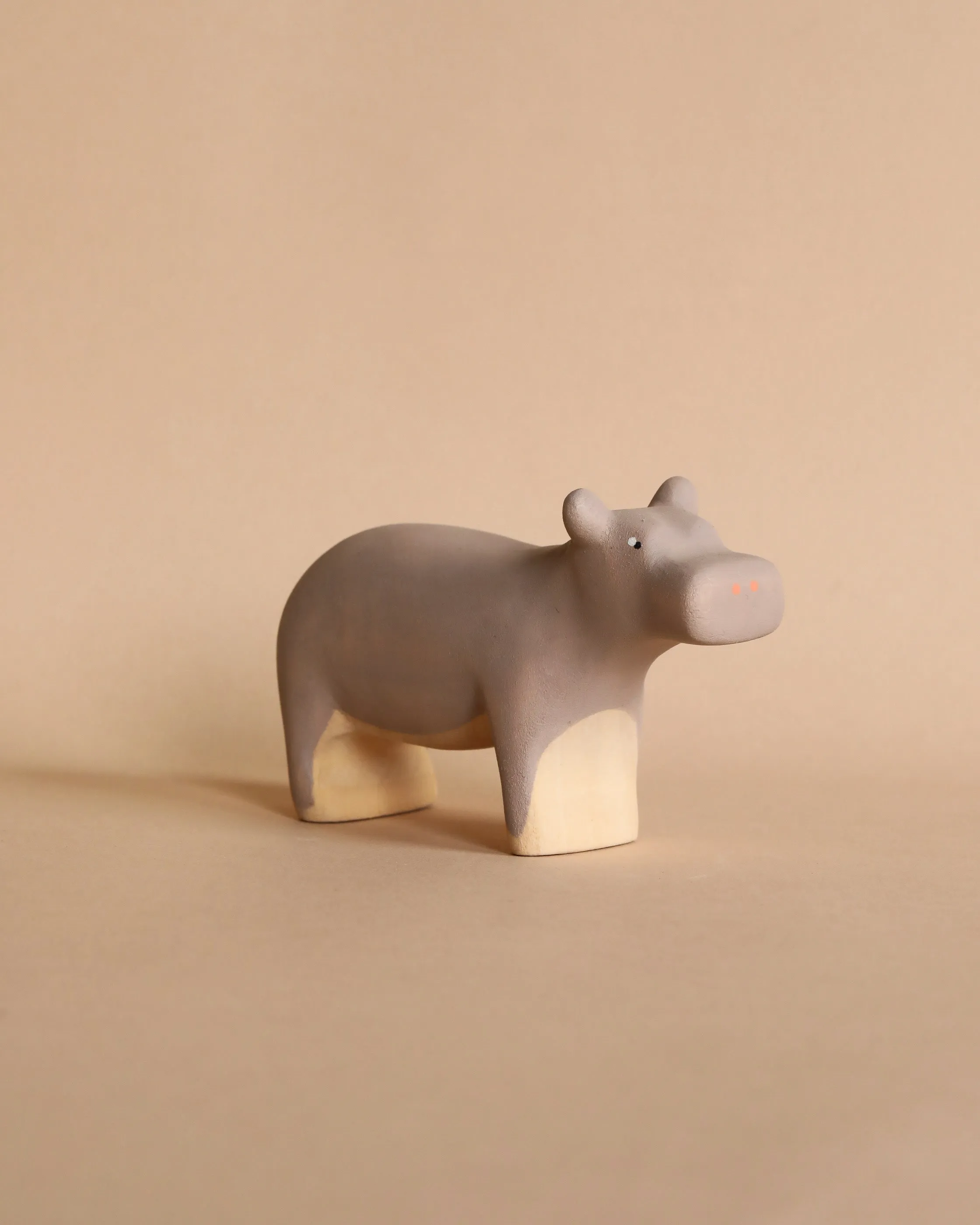 Handmade Wooden Hippo Odin Parker