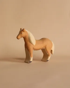 Handmade Wooden Horse Odin Parker