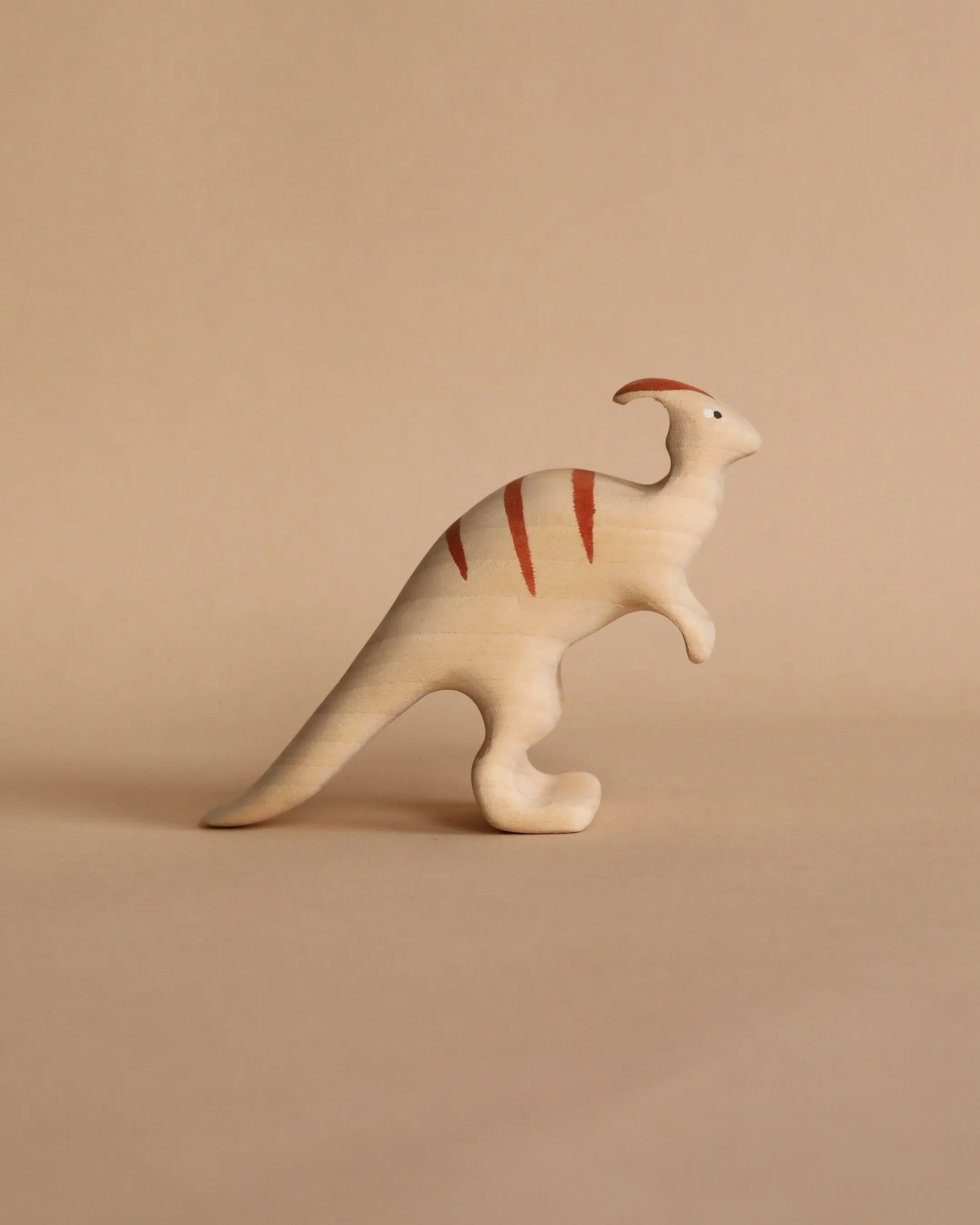 Handmade Wooden Parasaurolophus Dinosaur Odin Parker