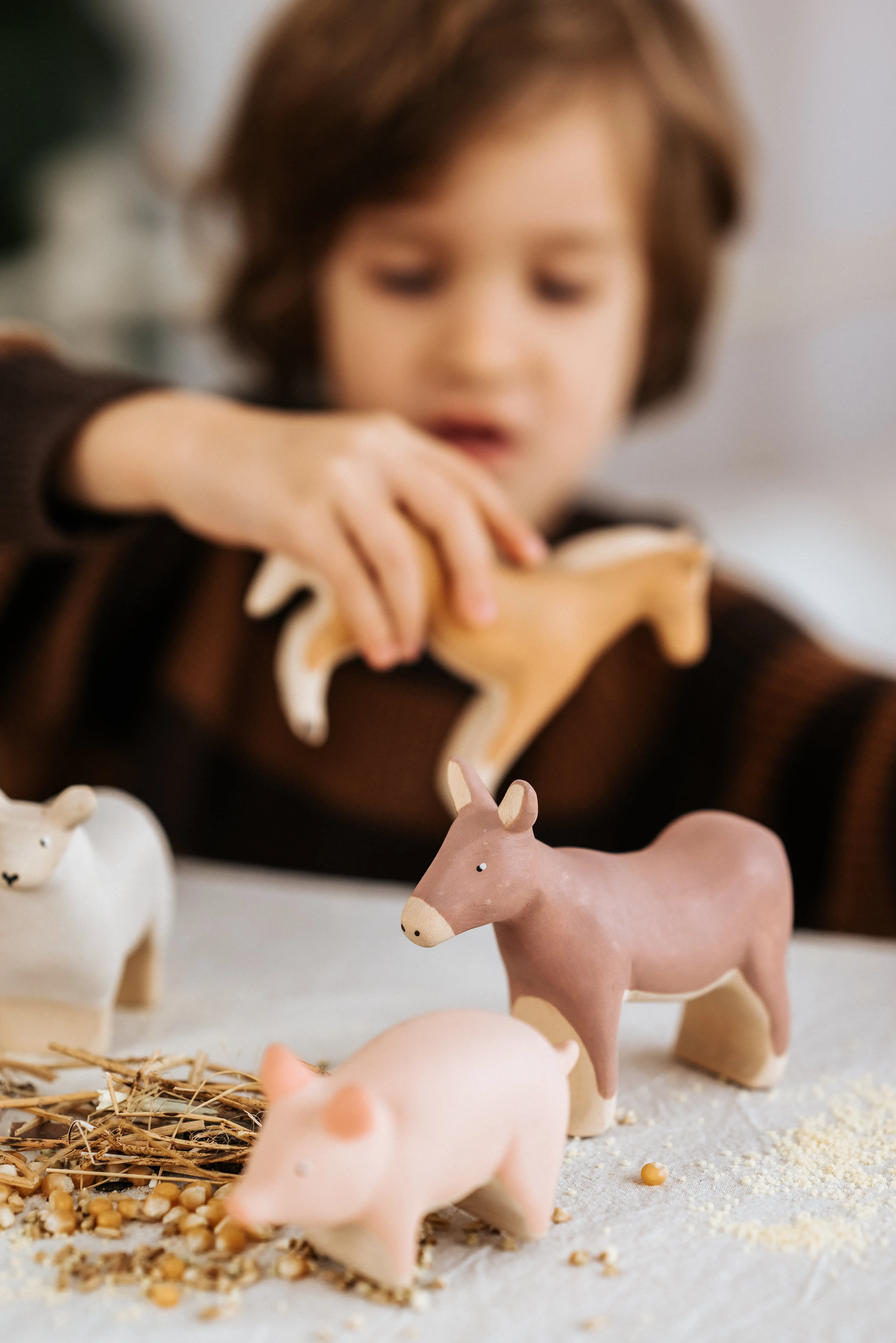 Handmade Wooden Pig Odin Parker