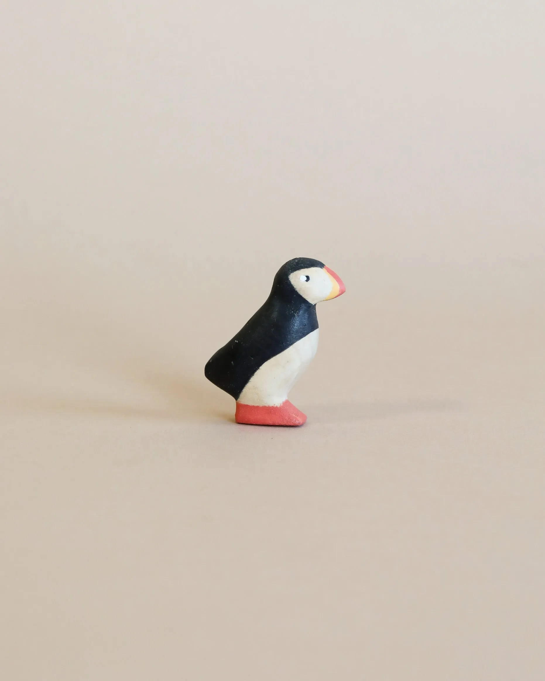 Handmade Wooden Puffin Odin Parker