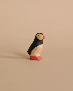Handmade Wooden Puffin Odin Parker