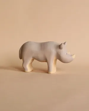 Handmade Wooden Rhinoceros Odin Parker
