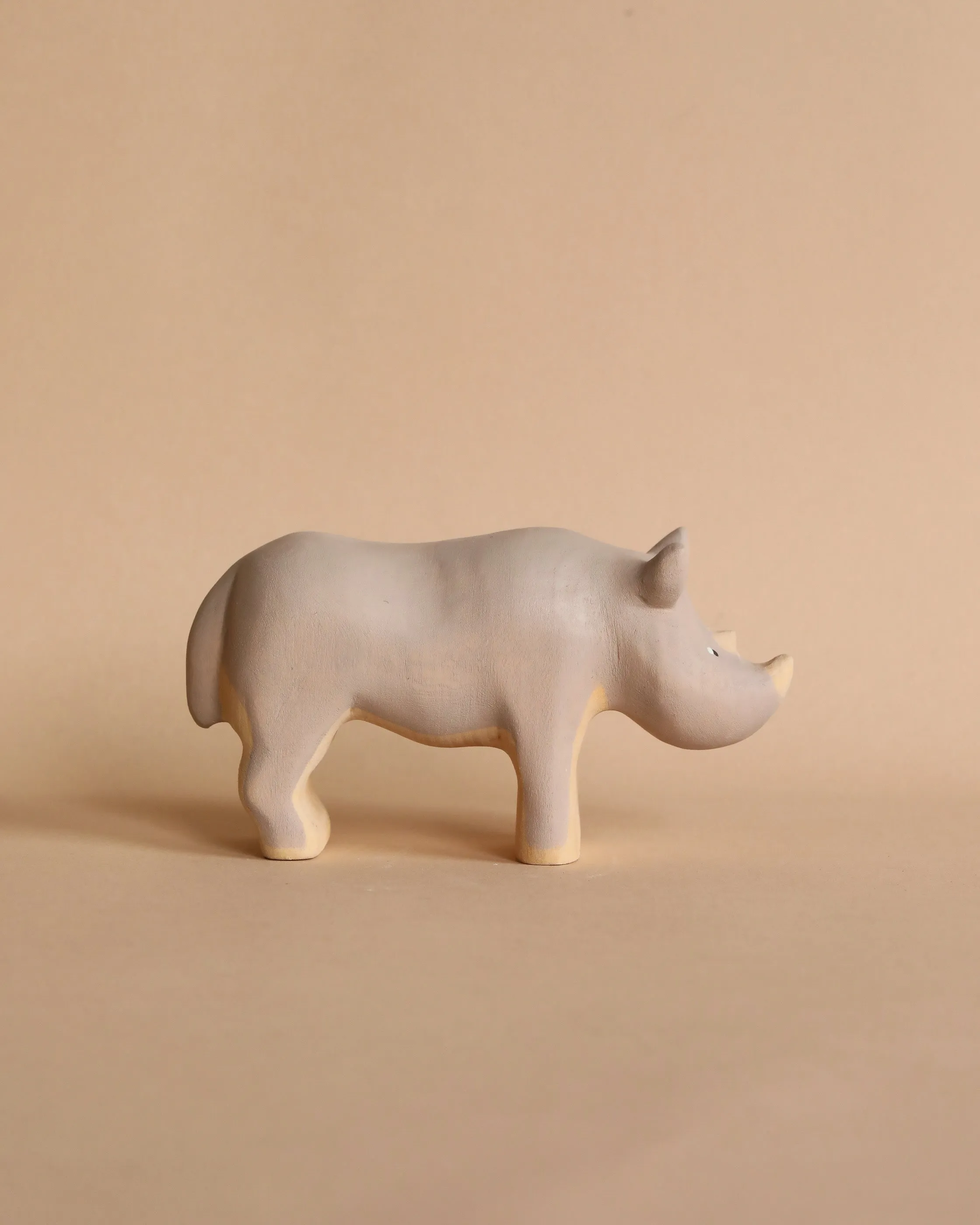 Handmade Wooden Rhinoceros Odin Parker