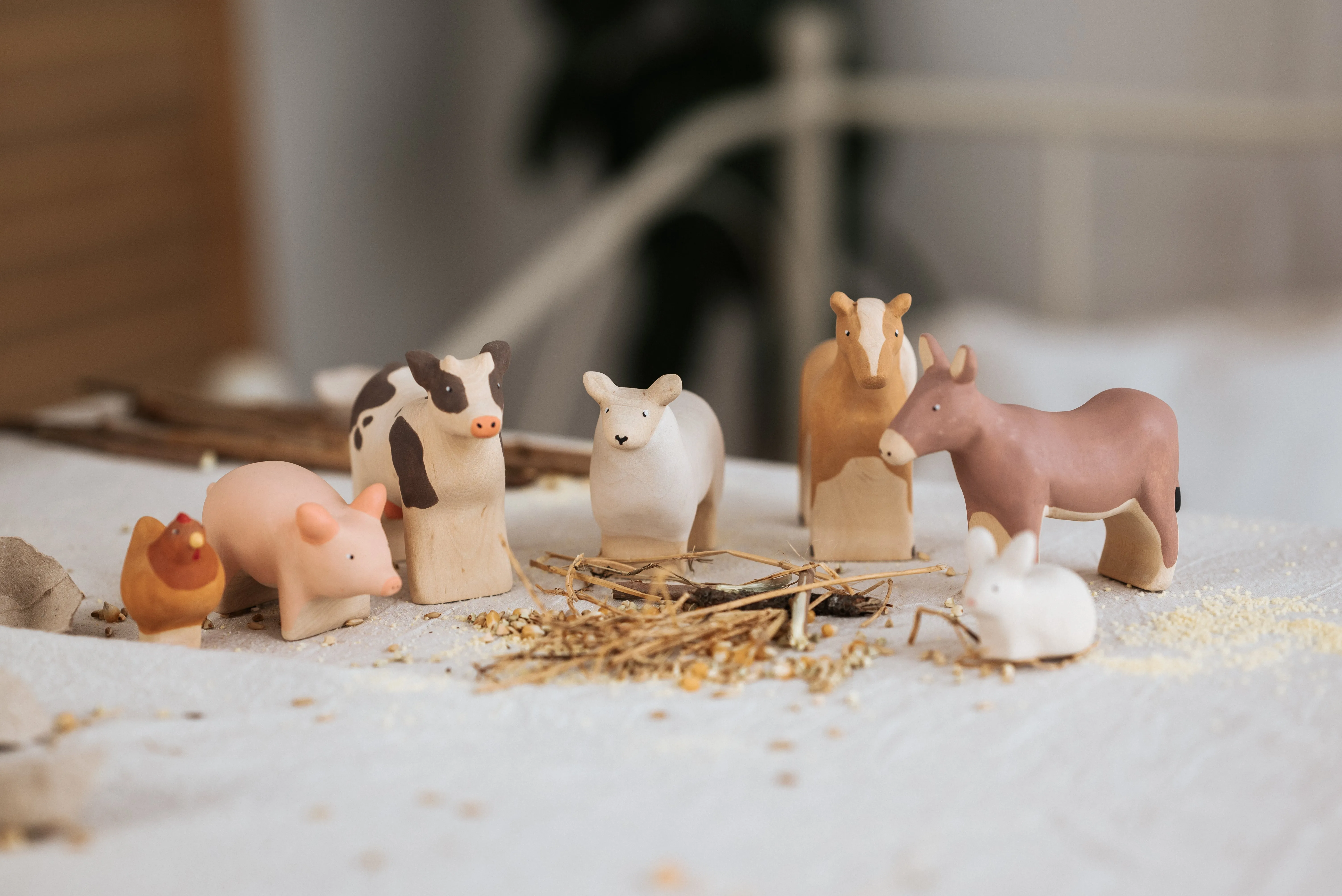 Handmade Wooden Sheep Odin Parker