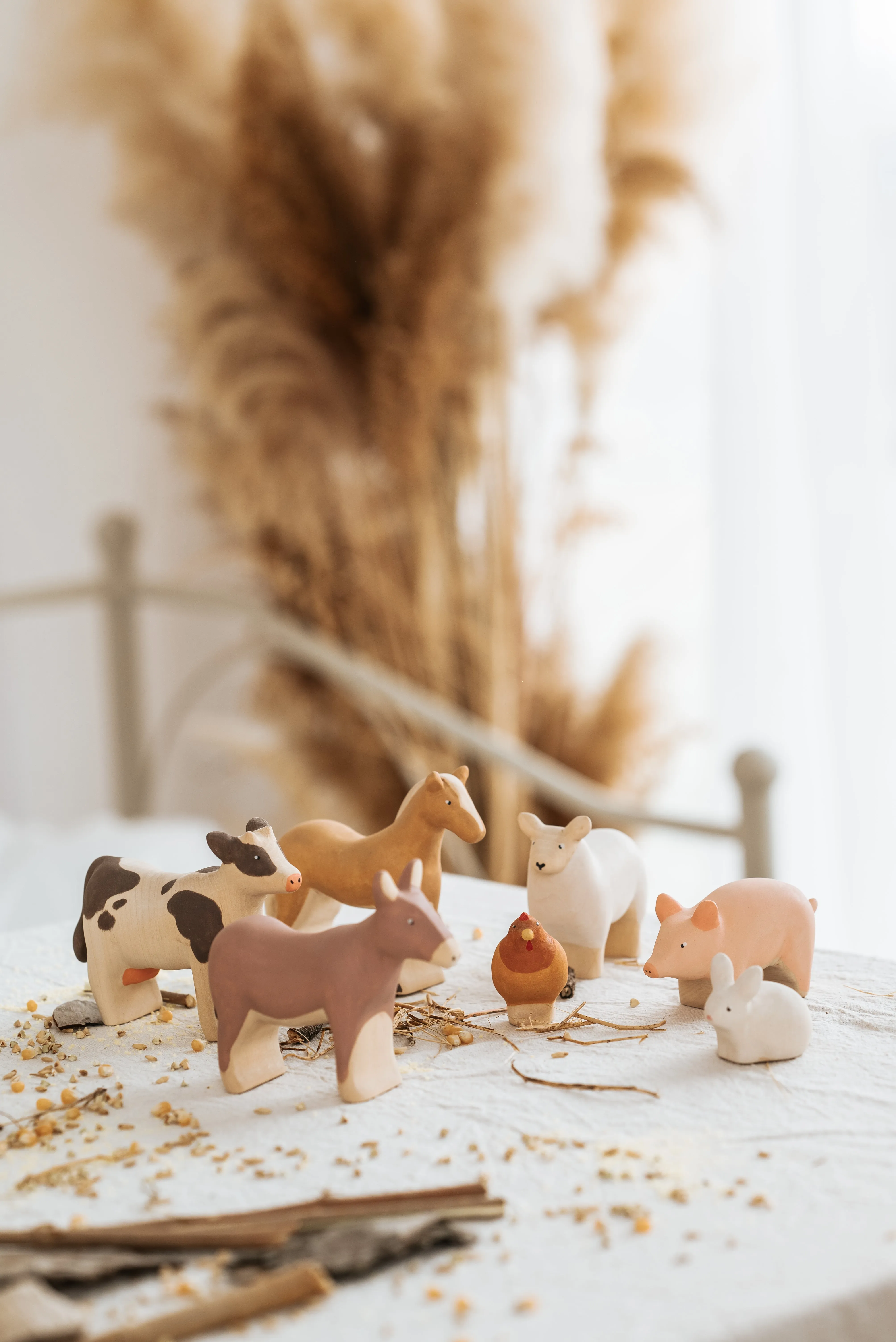 Handmade Wooden Sheep Odin Parker