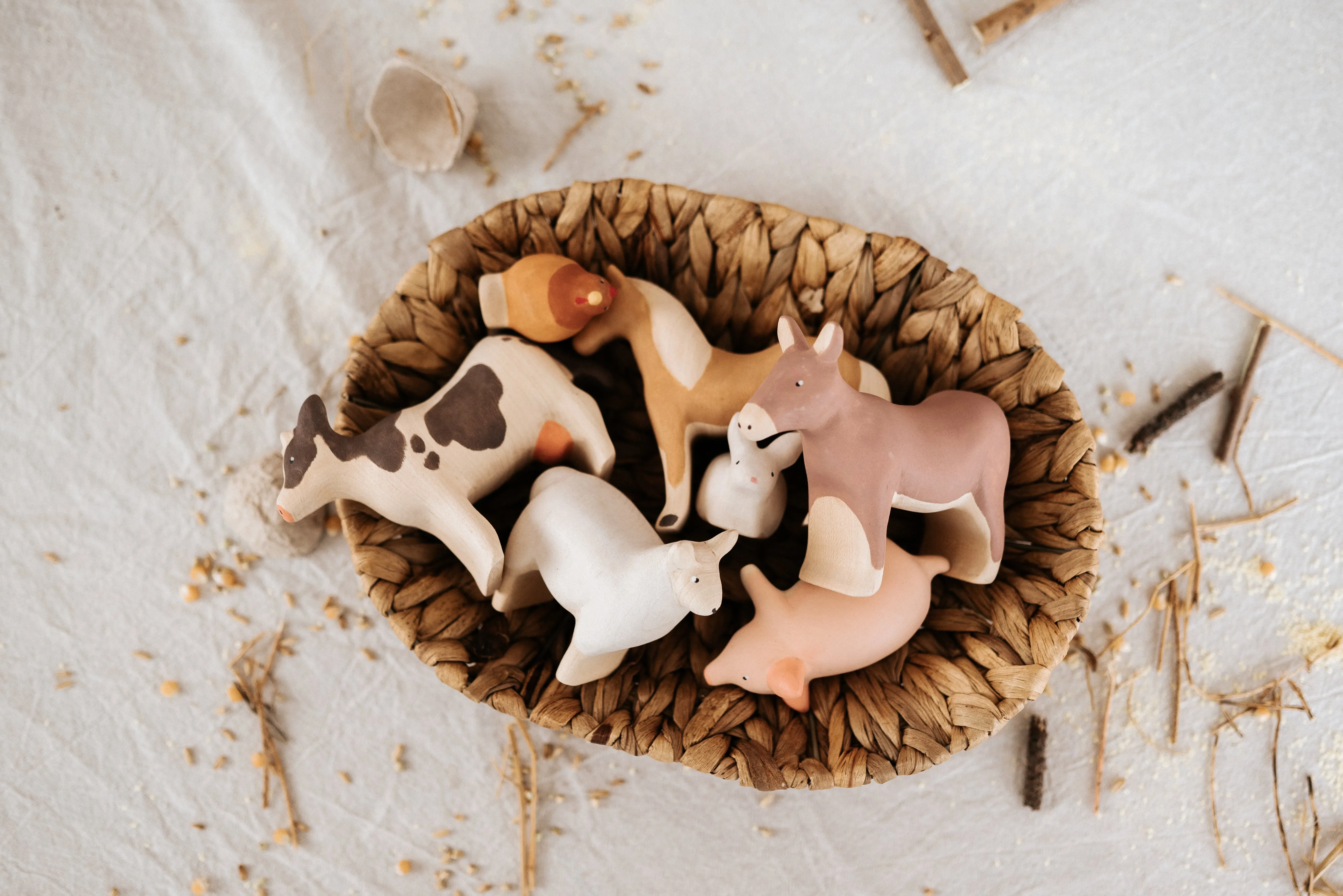 Handmade Wooden Sheep Odin Parker