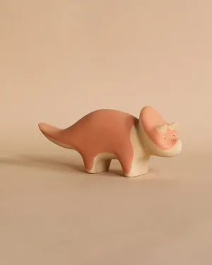 Handmade Wooden Triceratops Dinosaur Odin Parker