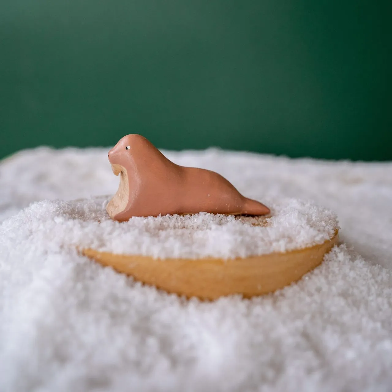 Handmade Wooden Walrus Odin Parker