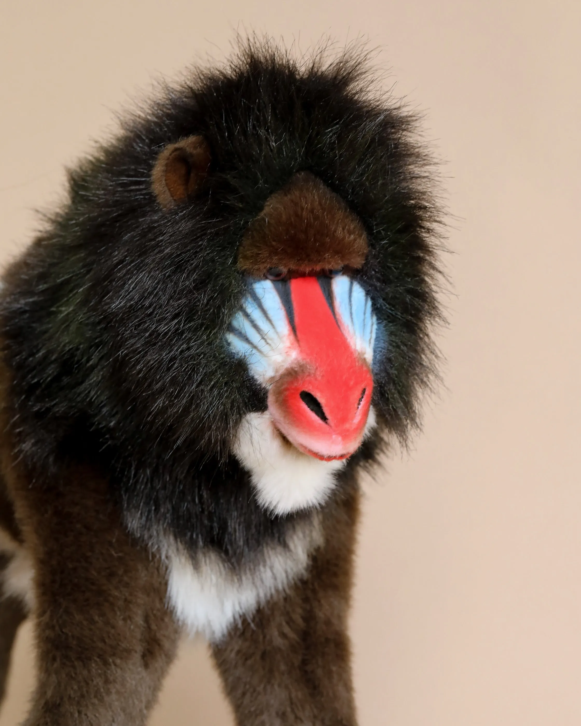 Hansa Mandrill Monkey Stuffed Animal Odin Parker