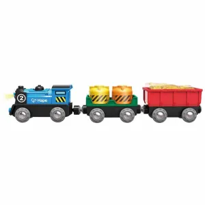 Hape Battery Powered Rolling-Stock Set