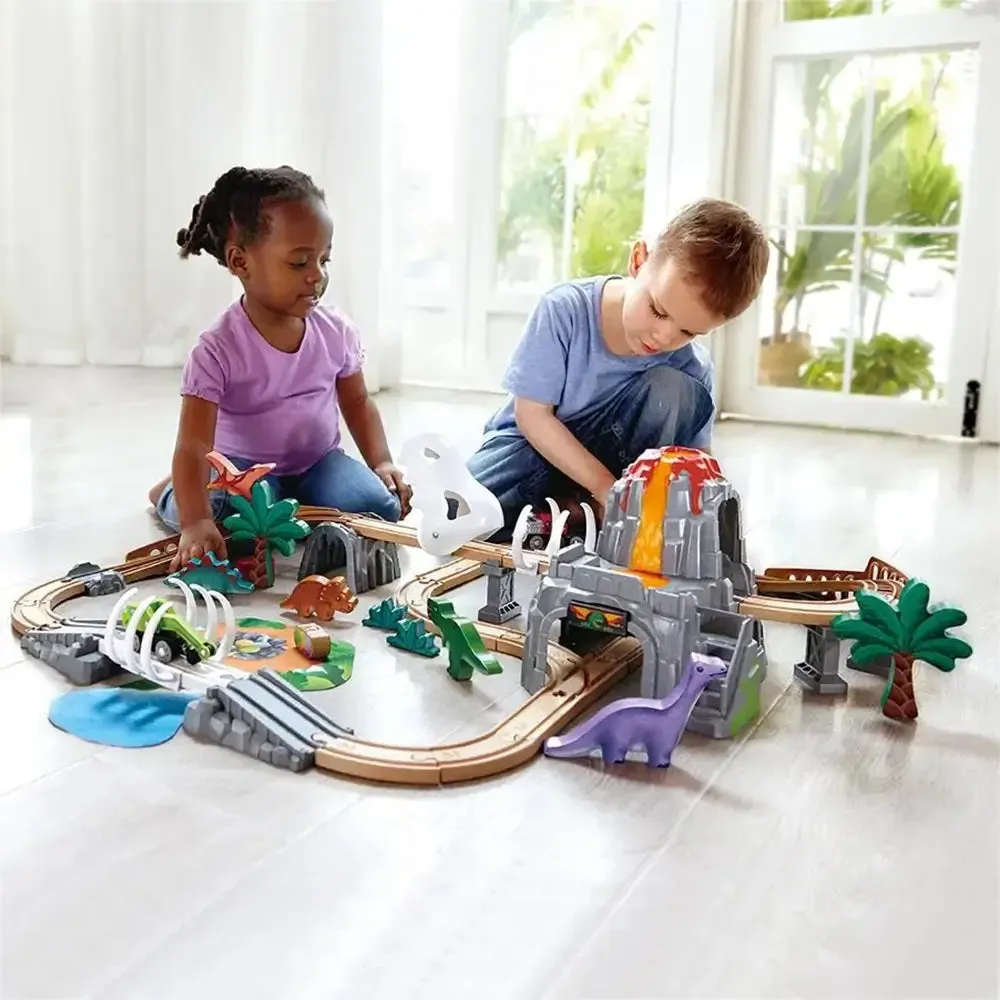 Hape Dinosaur Railway Adventure Train Set