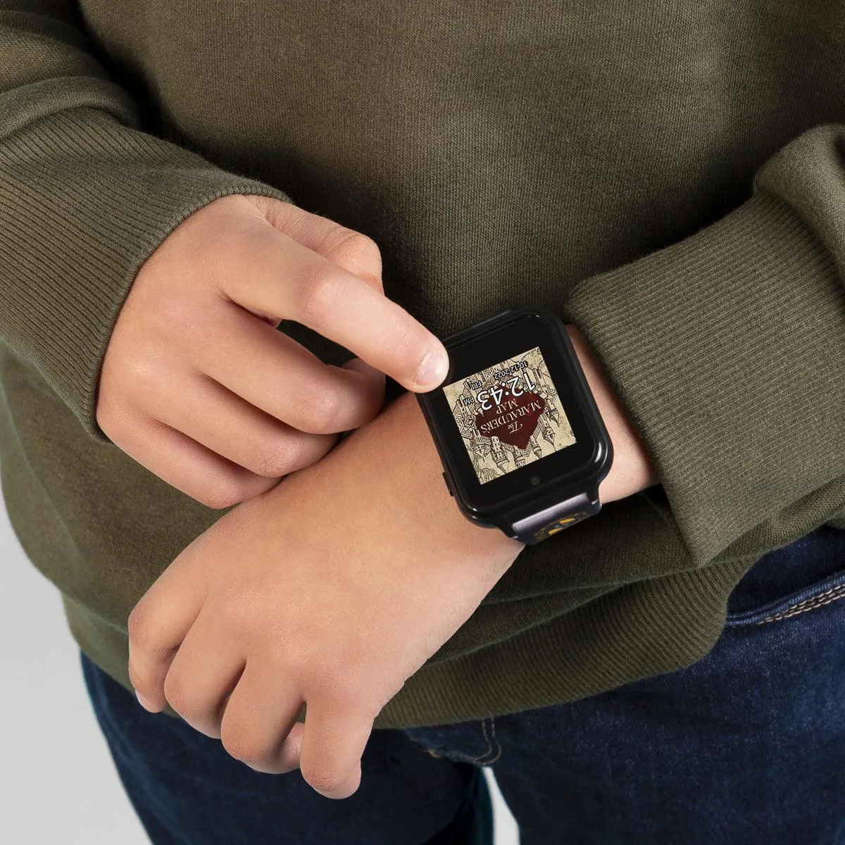 Harry Potter black Silicon Strap Watch