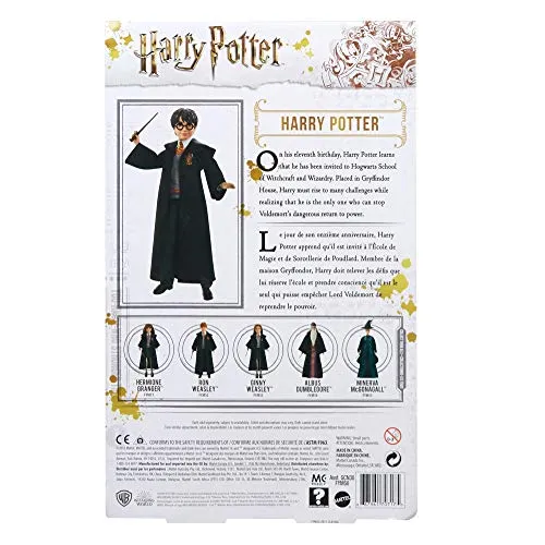 Harry Potter FYM50 Doll with Hogwarts Robe & Wand