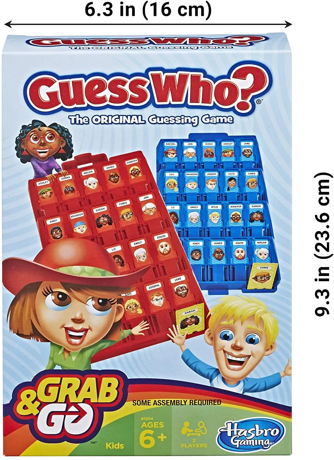 Hasbro Gaming Guess Who? Grab and Go Game