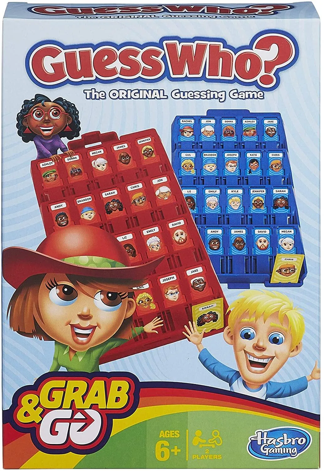 Hasbro Gaming Guess Who? Grab and Go Game