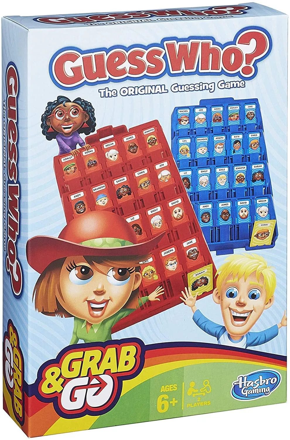 Hasbro Gaming Guess Who? Grab and Go Game