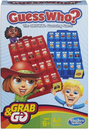 Hasbro Gaming Guess Who? Grab and Go Game