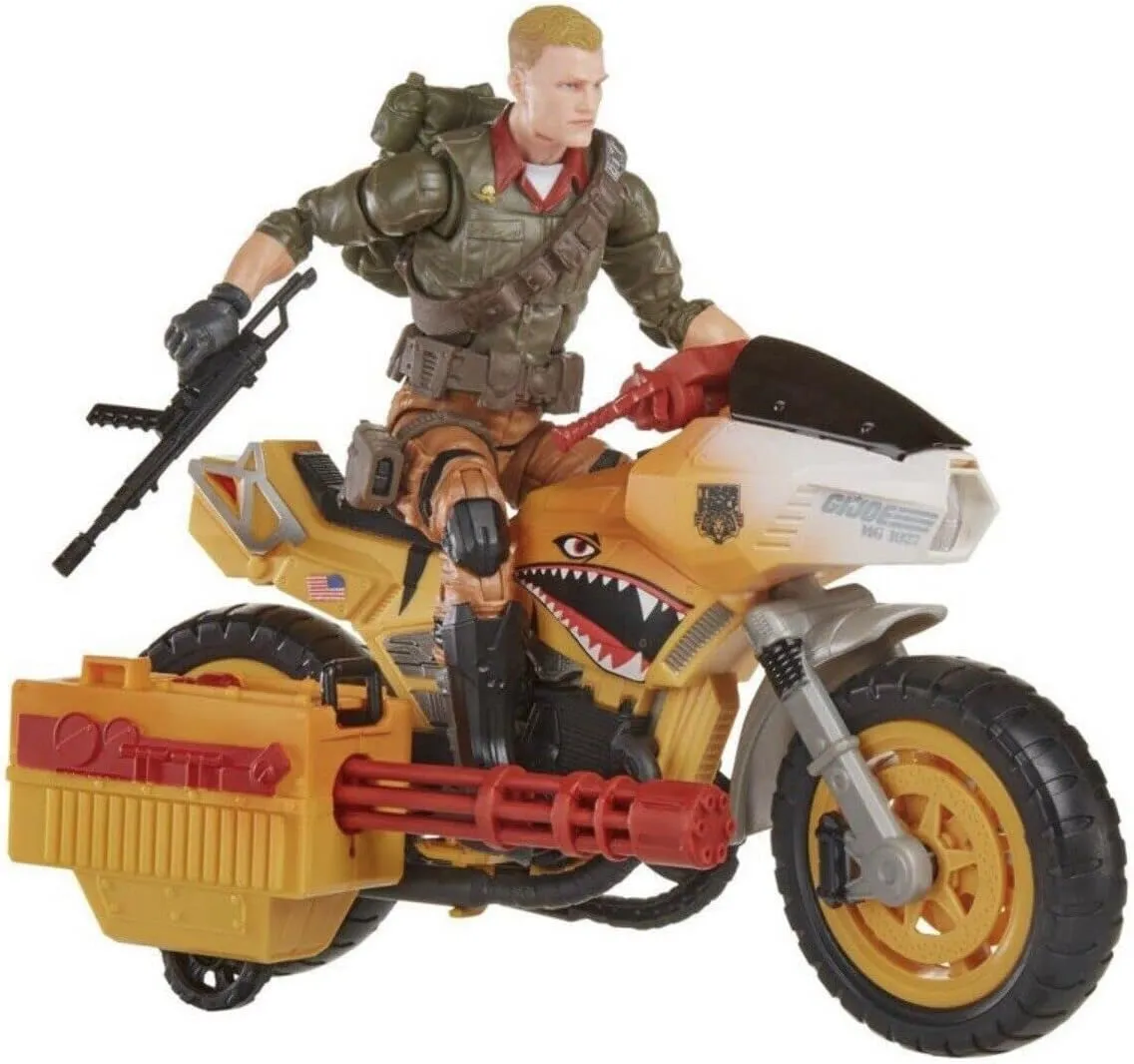 Hasbro G.I. Joe Classified Series Duke & Ram Action Figure & Vehicle Crater - Collectible Military Playset for Ages 4 