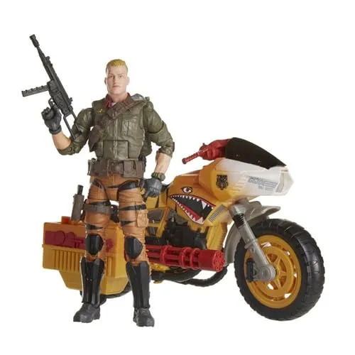 Hasbro G.I. Joe Classified Series Duke & Ram Action Figure & Vehicle Crater - Collectible Military Playset for Ages 4 