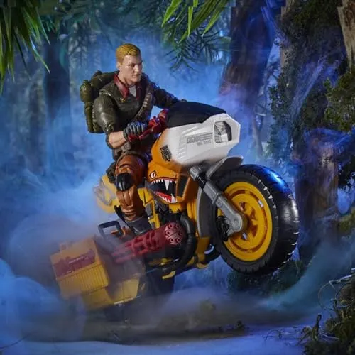 Hasbro G.I. Joe Classified Series Duke & Ram Action Figure & Vehicle Crater - Collectible Military Playset for Ages 4 