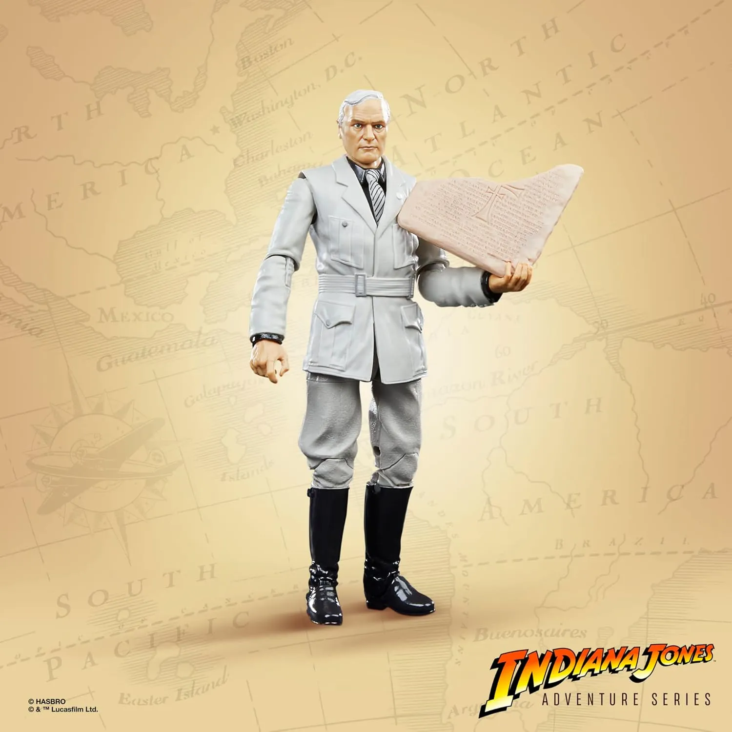 Hasbro Indiana Jones Adventure Series Walter Donovan Action Figure (F6049)