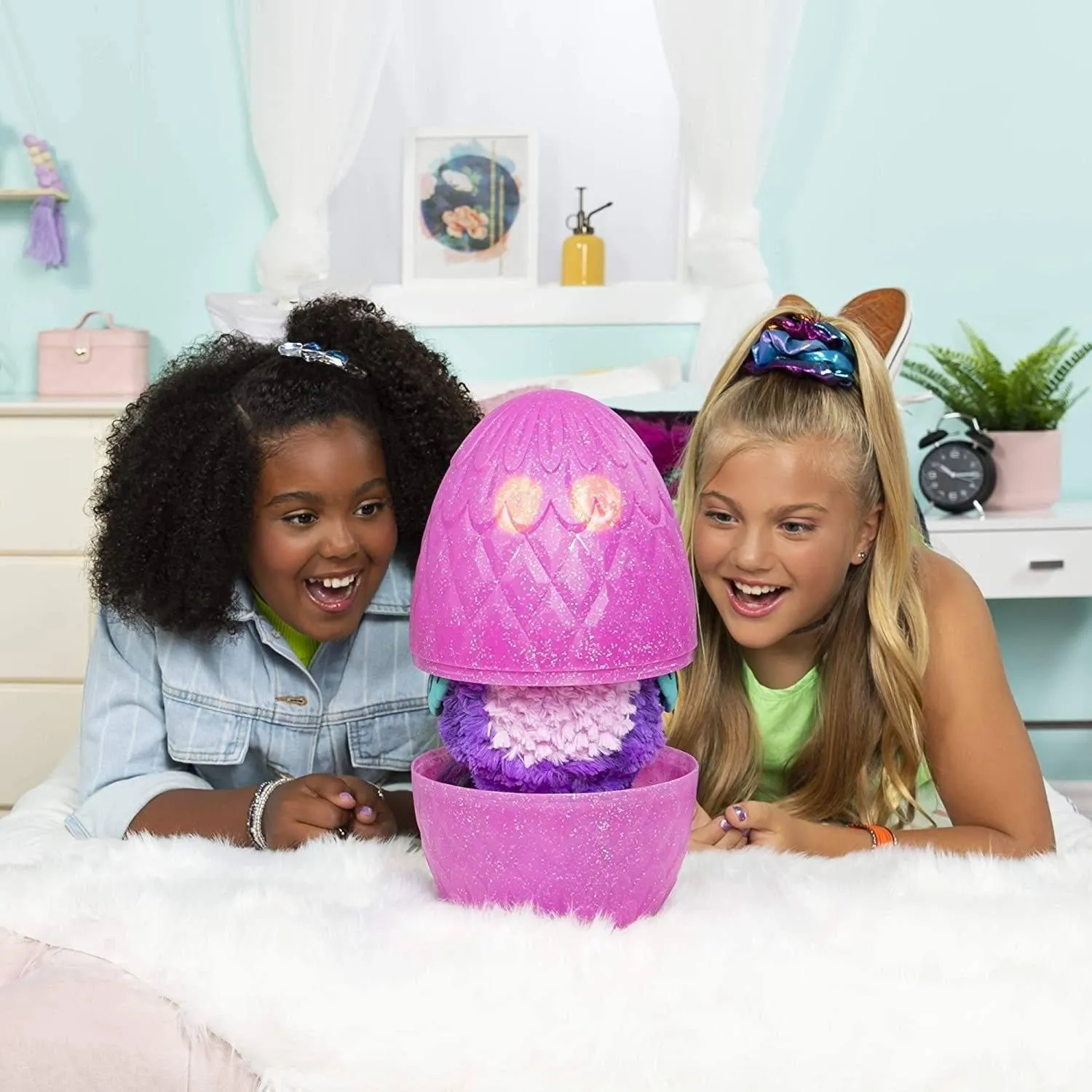Hatchimals WOW Llalacorn 32-Inch Tall Interactive with Re-Hatchable Egg