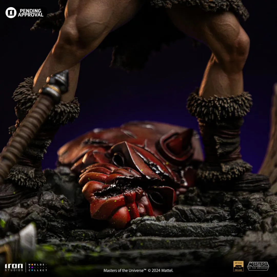 He-Man Unleashed Deluxe Statue By Iron Studios