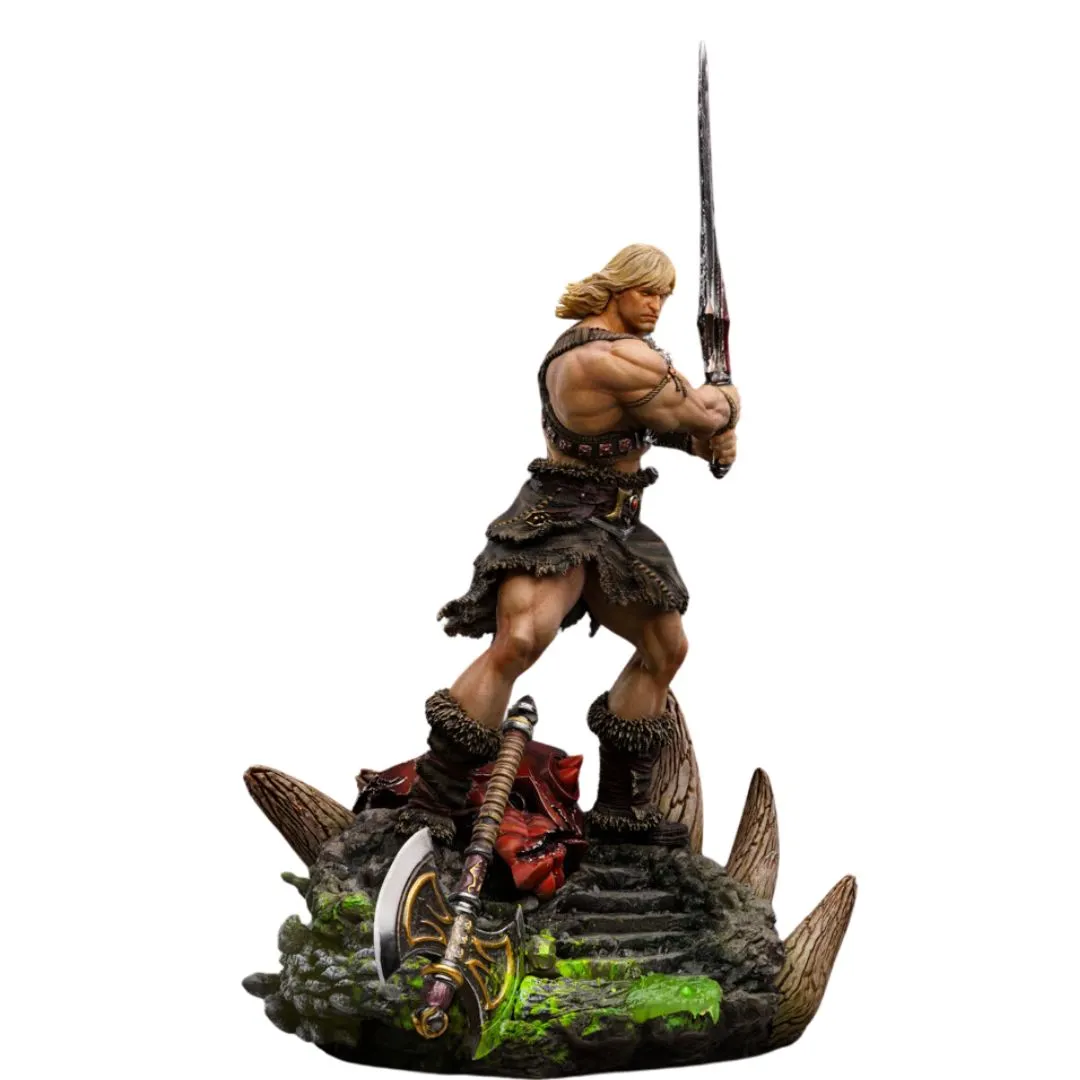 He-Man Unleashed Deluxe Statue By Iron Studios