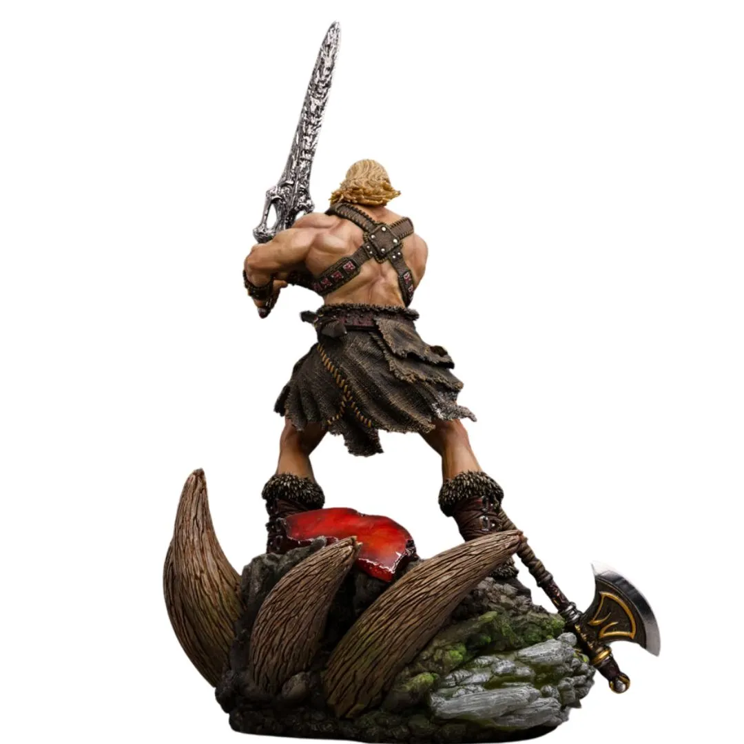 He-Man Unleashed Deluxe Statue By Iron Studios
