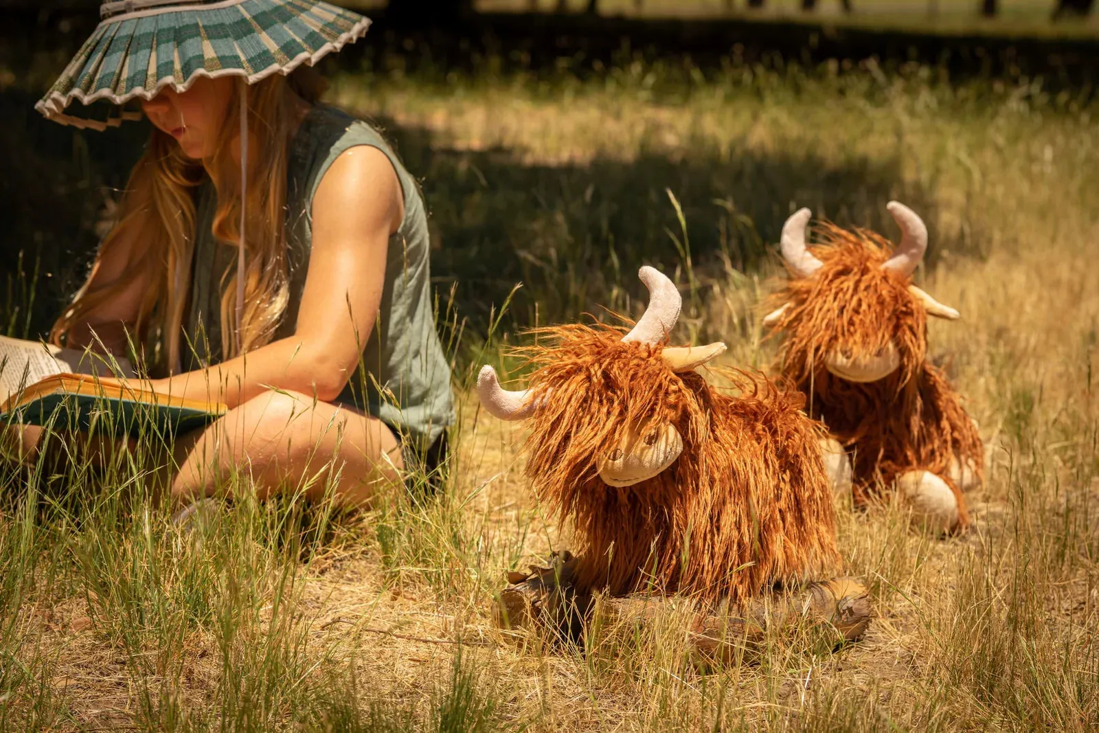 Heidi the Highland Cow Stuffed Animal Odin Parker