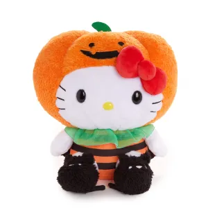 Hello Kitty 10" Pumpkin Halloween Plush SANRIO
