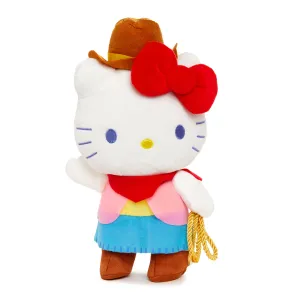 Hello Kitty 10" Western Rodeo Plush SANRIO